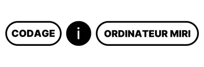 Promouvoir l'école de codage informatique en noir et texte simple en style papeterie