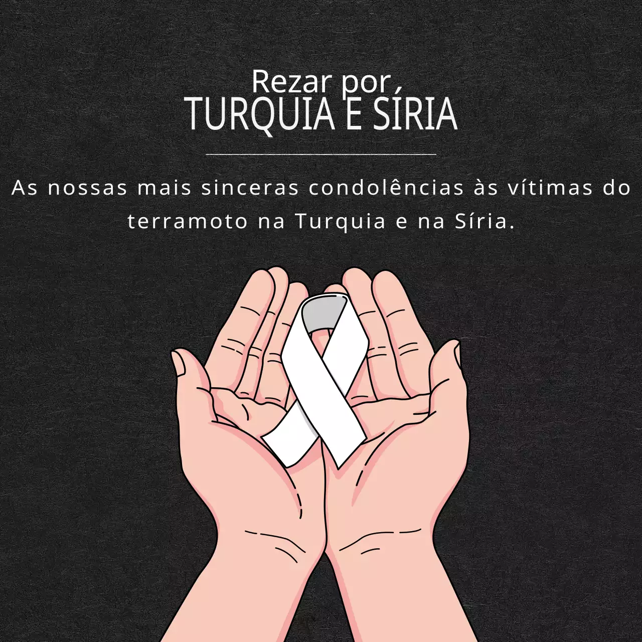 Uma mensagem fúnebre com uma fita preta concetual