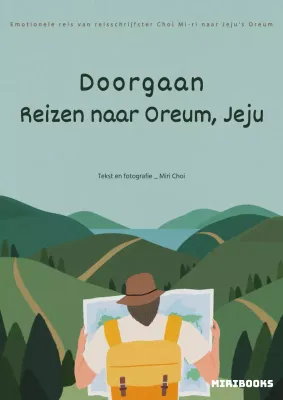 Een mintgroene, handgeschilderde reis naar Jeju's Oreum