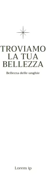 Concetto di salone per unghie di lusso con illustrazioni scintillanti verde scuro e lingua inglese