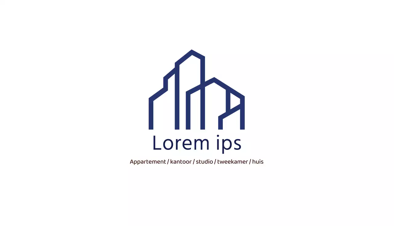 Marine schone illustratie onroerend goed