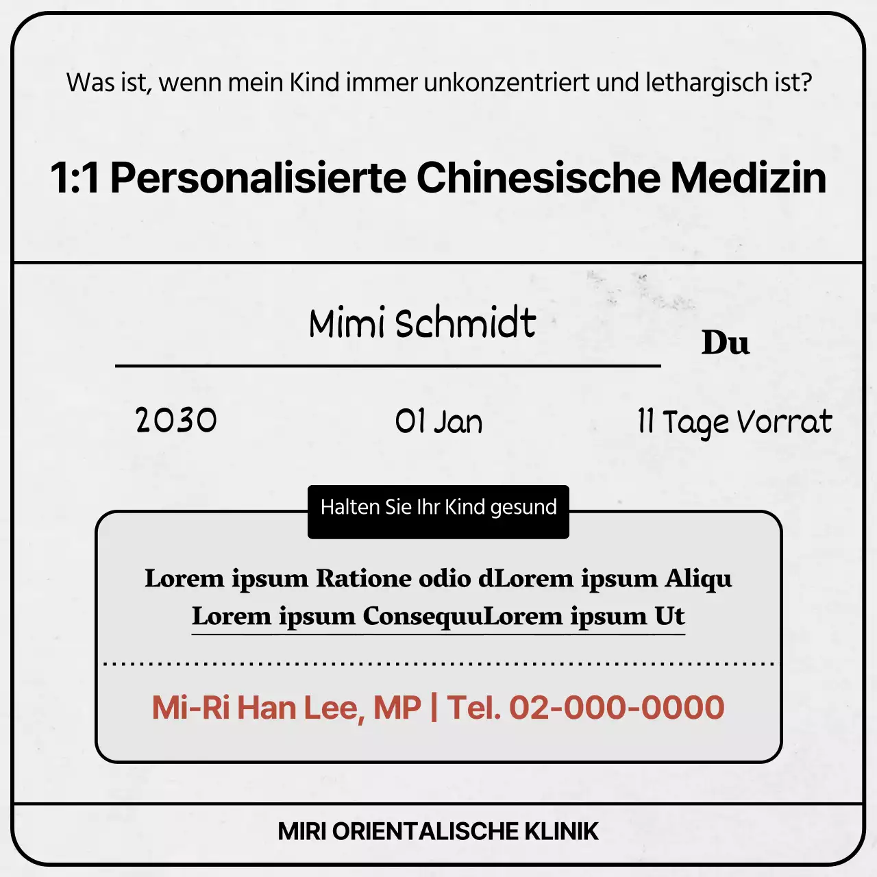 Graue und grüne Prüfungsunterlagen - ein hübsches Syndrom-Thema für die Schule