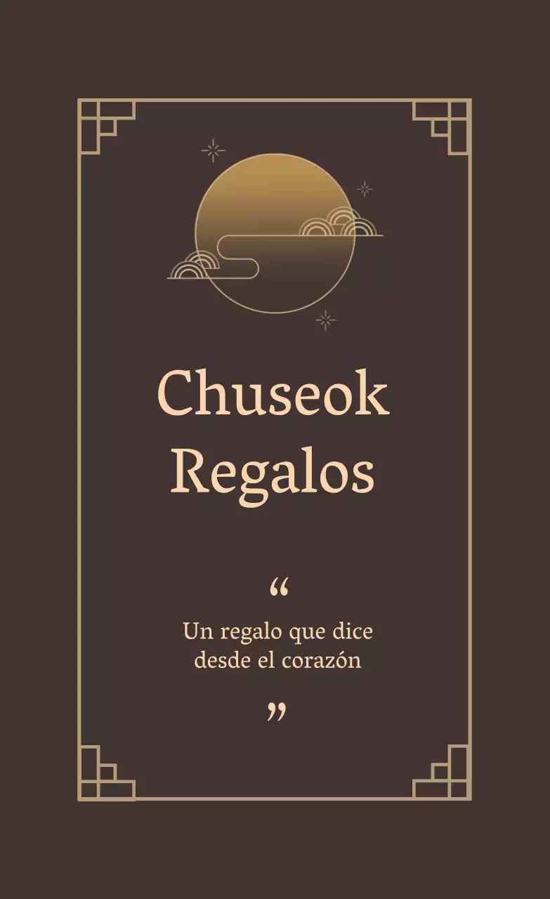 Etiqueta de embalaje del estuche ilustrado de albaricoque marrón