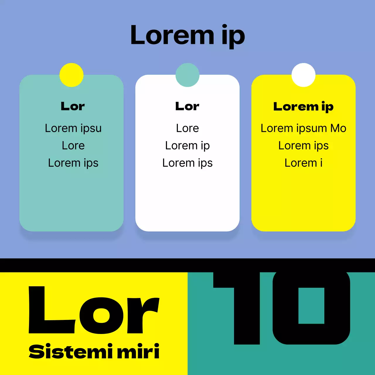 Lista dei menu della dieta di base giallo-verde post