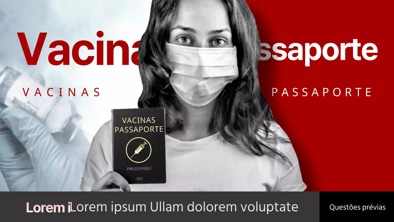 Passaporte para a vacina contra a COVID-19 da RedGrey