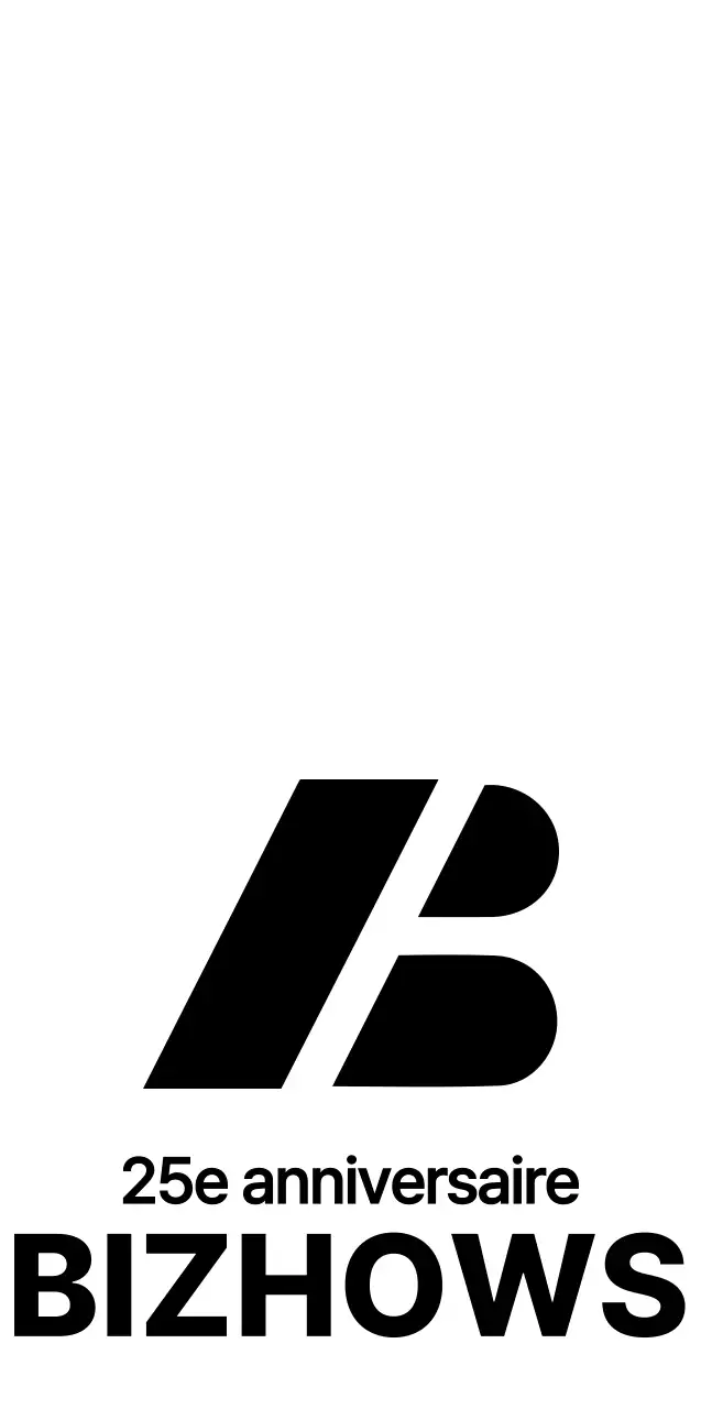 Symbole alphabétique simple et propre logo style entreprise en noir