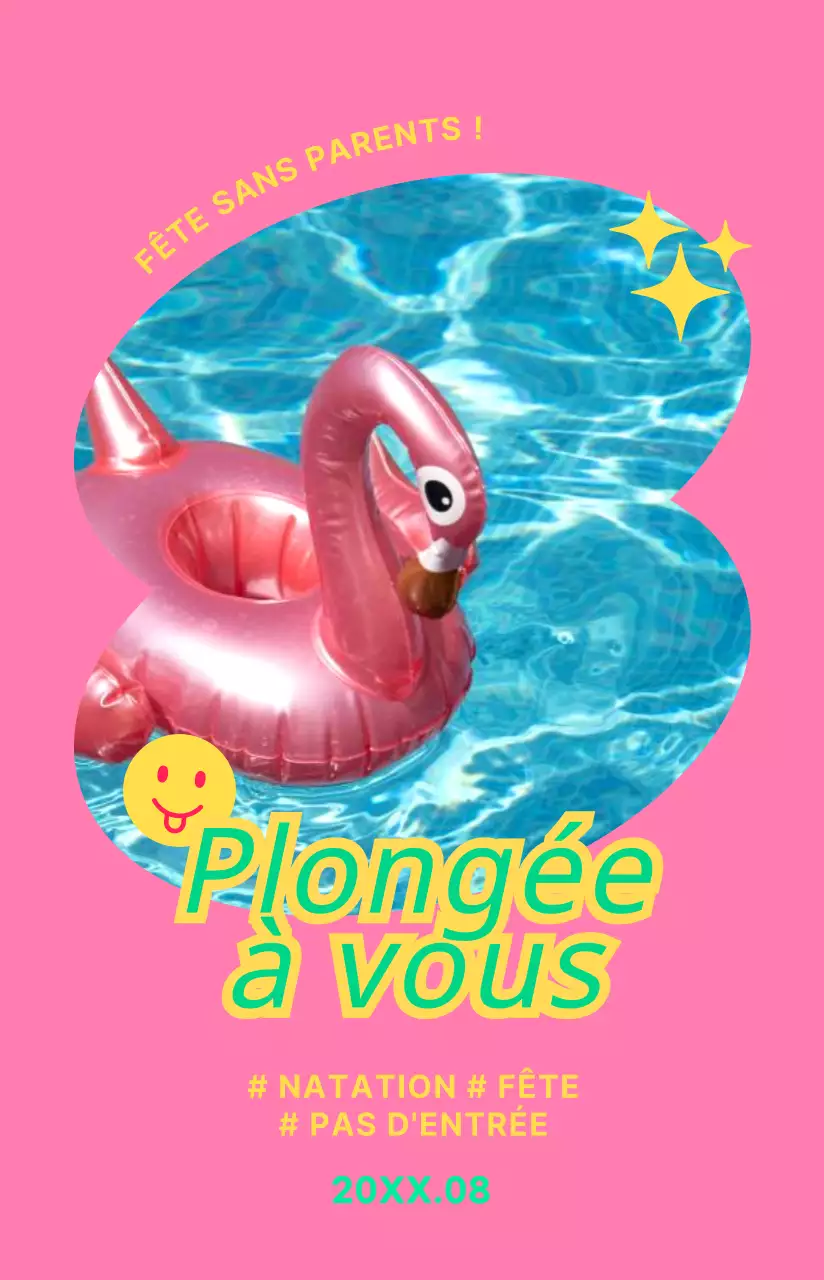 Affiches de films avec cadres et autocollants aux couleurs vives pour les adolescents