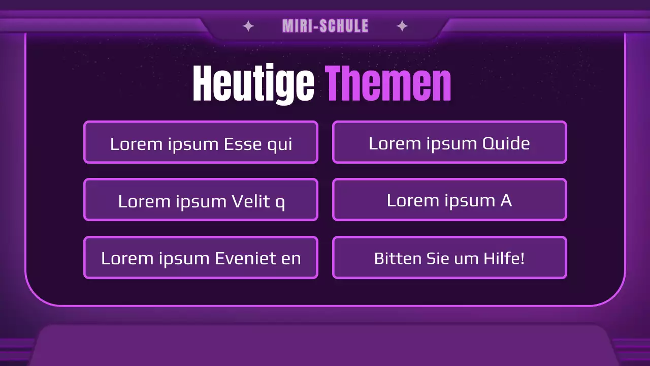 Einführung in die wissenschaftliche Klasse des Raumschiffkonzepts