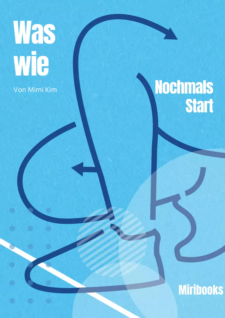 Blauer Hintergrund dynamische Linien Bucheinband