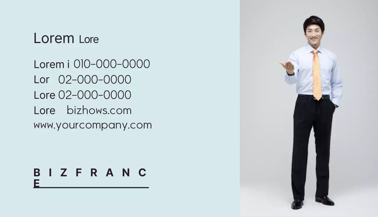 Cartes de visite Biz Japen