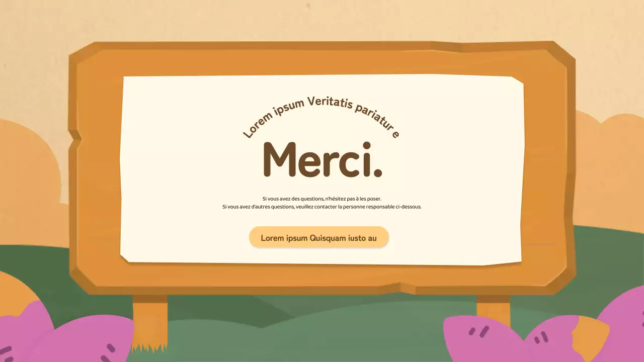 Un planificateur de fêtes municipales marron et rose