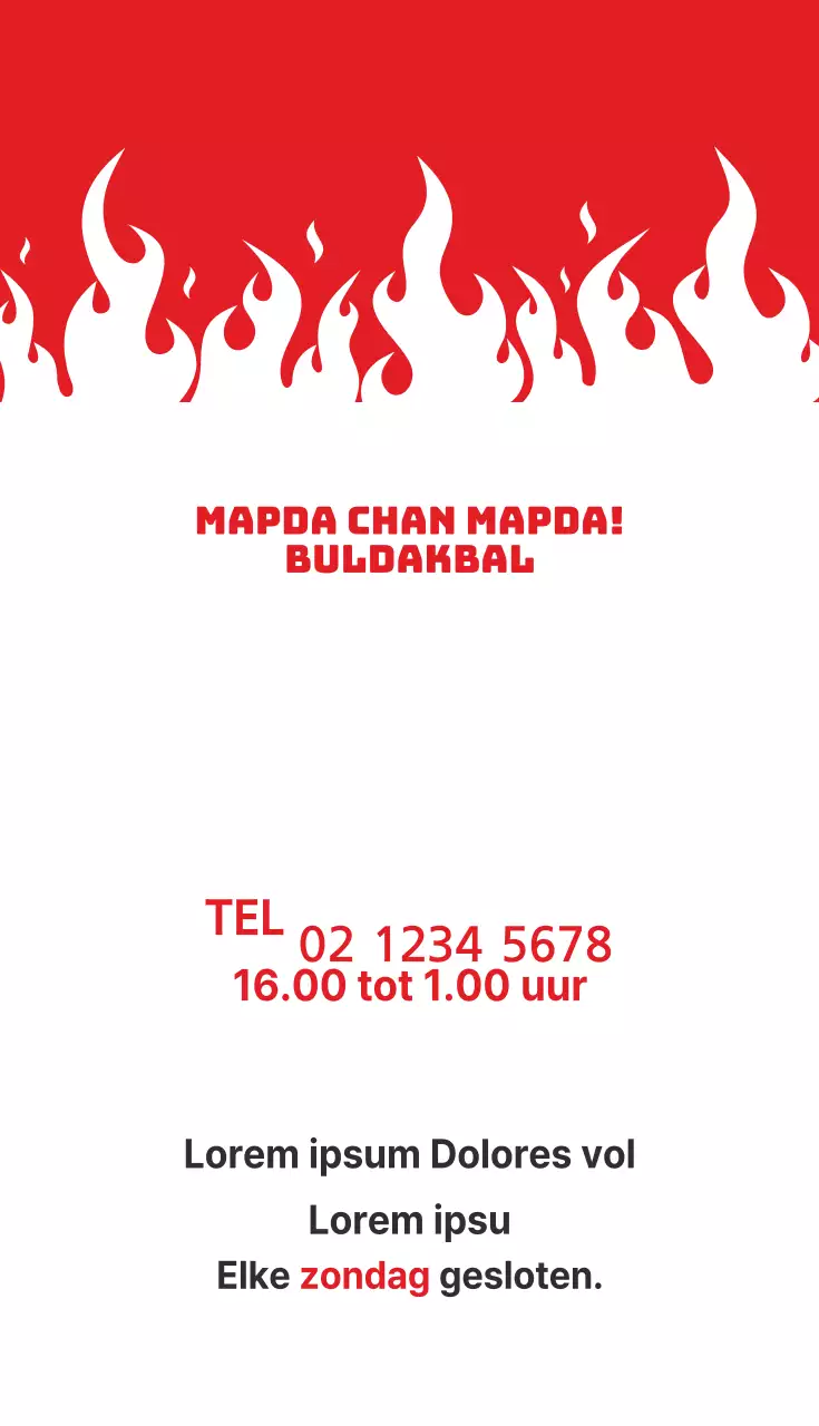 Mapda chan mapda! Buldakbal