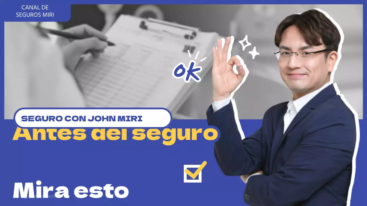 blue insurance youtube thumbnail