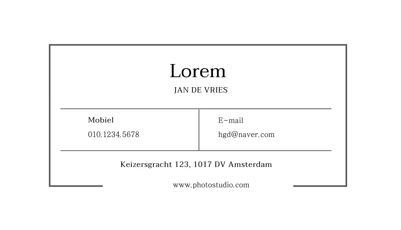 zwarte illustratie eenvoudige fotostudio