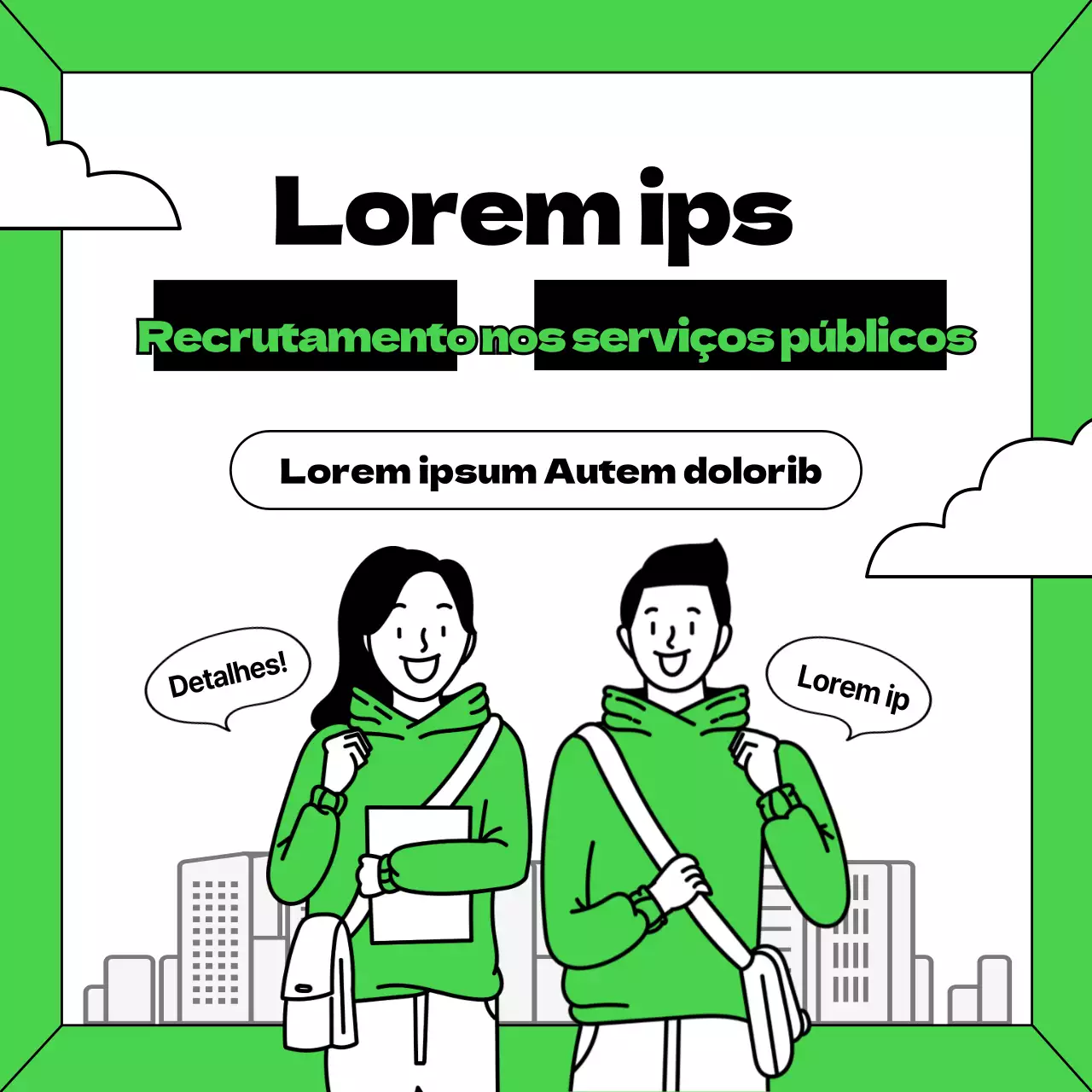 Green Miri City Office Winter Government Office Recrutamento de emprego a tempo parcial Recrutamento de emprego a tempo parcial Estudante universitário Recrutamento de emprego a tempo parcial