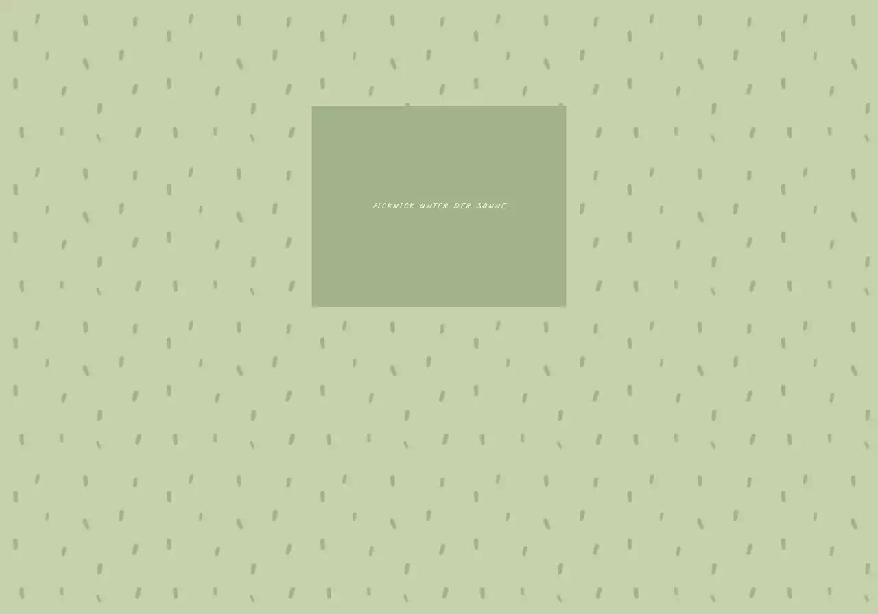 Ein einfaches Design mit grünen und hellgelben Punkten.