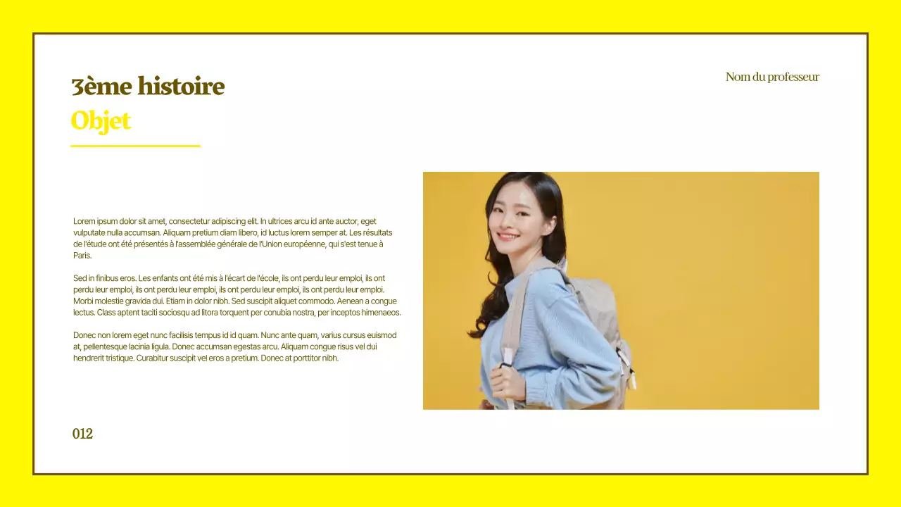 Tutoriel d'illustration de personnages épurés en jaune et marron