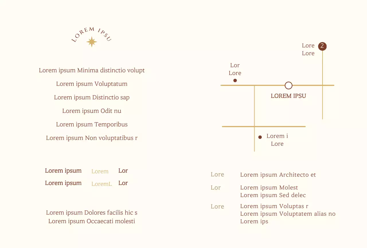 Invitación de boda de concepto sentimental con una estrella de color amarillo claro y una ilustración de líneas