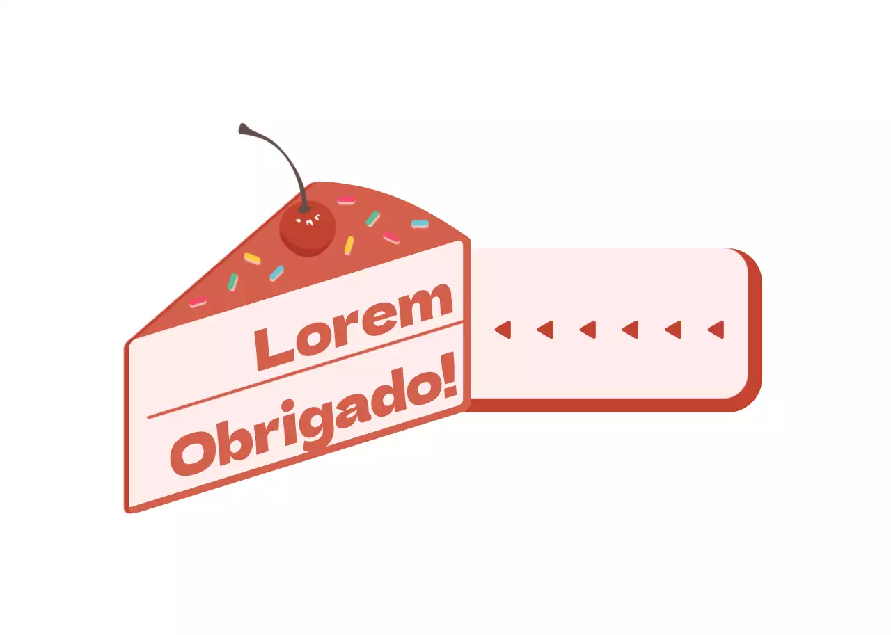 Entrega segura em forma de moldura de bolo, bonita e arrumada, em cor-de-rosa e multicolor