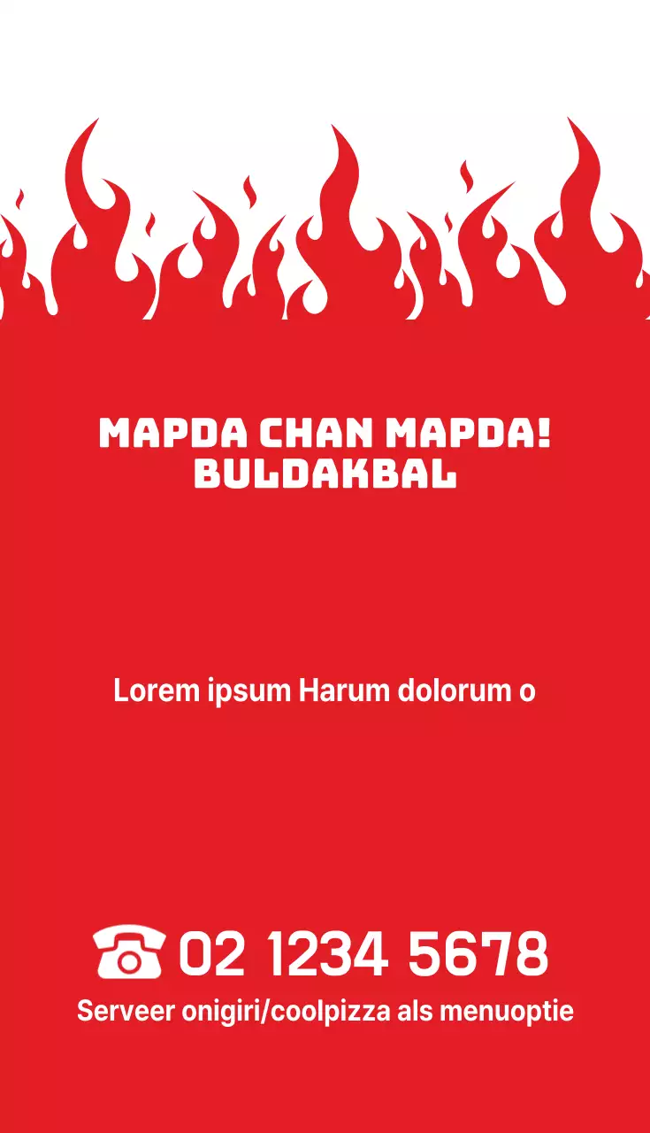 Mapda chan mapda! Buldakbal