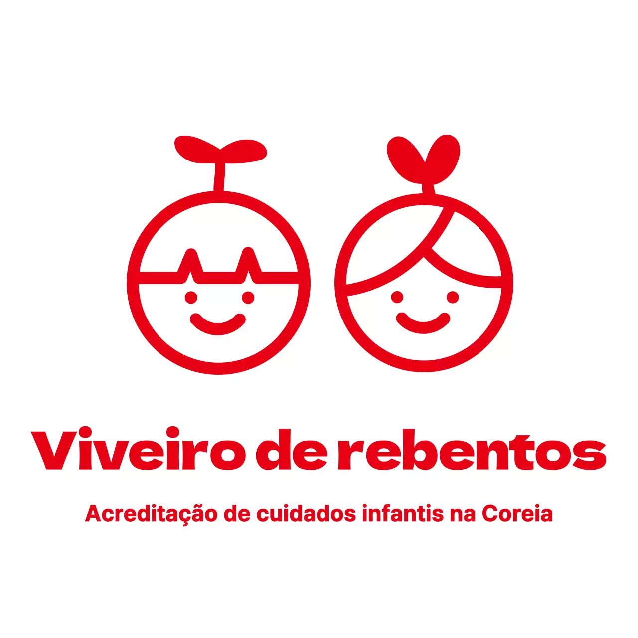 Centro de dia de estilo simples e limpo com ilustração de crianças