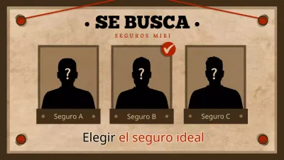 Cómo elegir un agente de seguros marrón y rojo