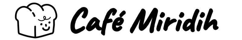 Zwart eenvoudig en schattig brood logo stijl cafe