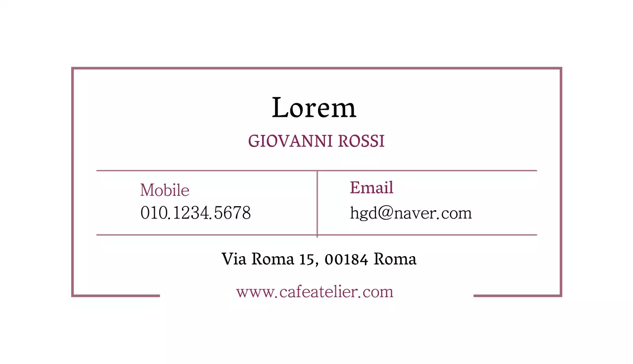 Illustrazione rosa semplice caffè