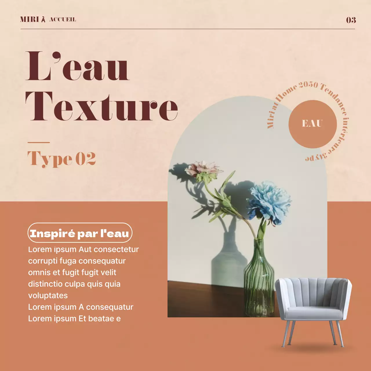 Tendances de l'aménagement intérieur en beige