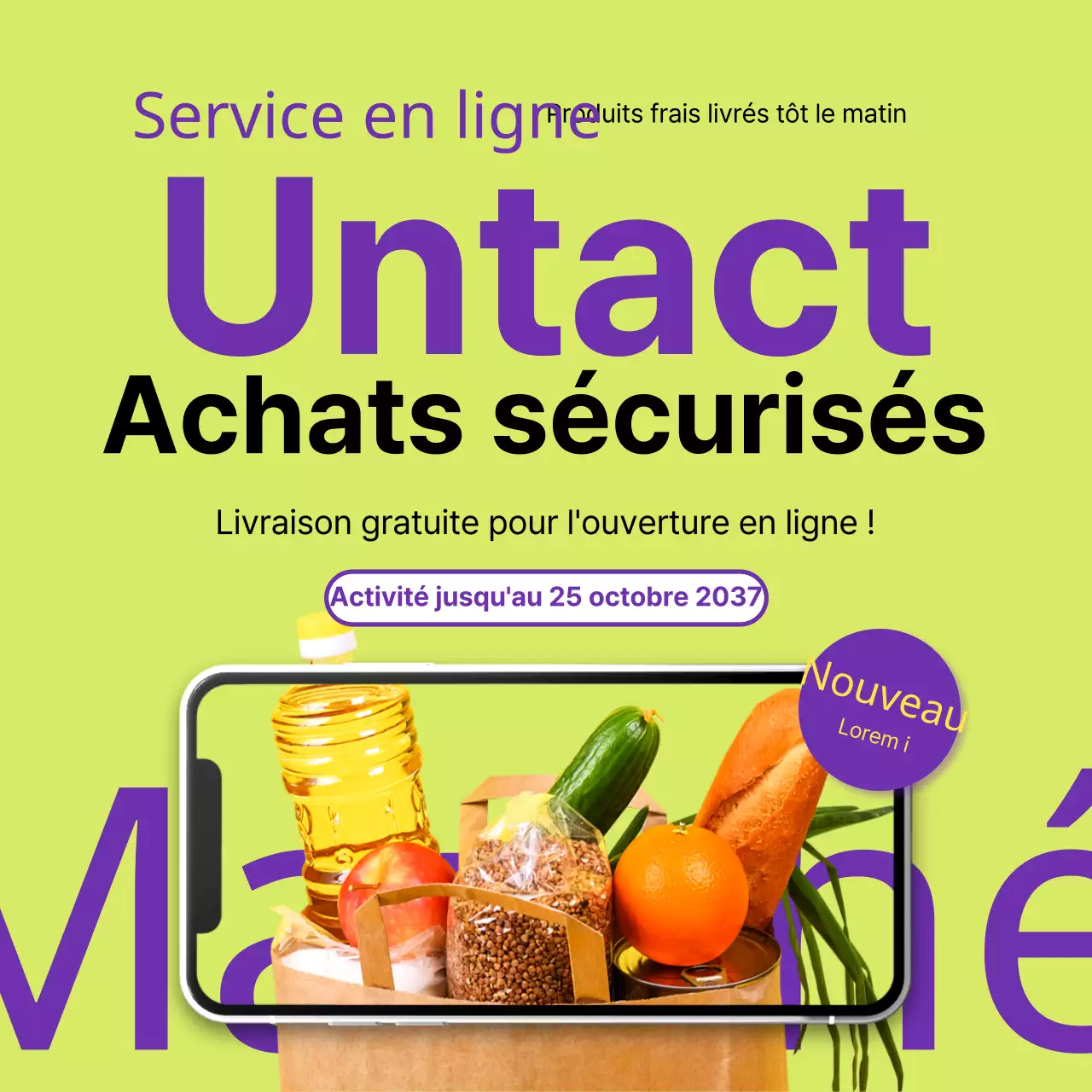 Une expérience d'achat en ligne luxueuse aux couleurs complémentaires