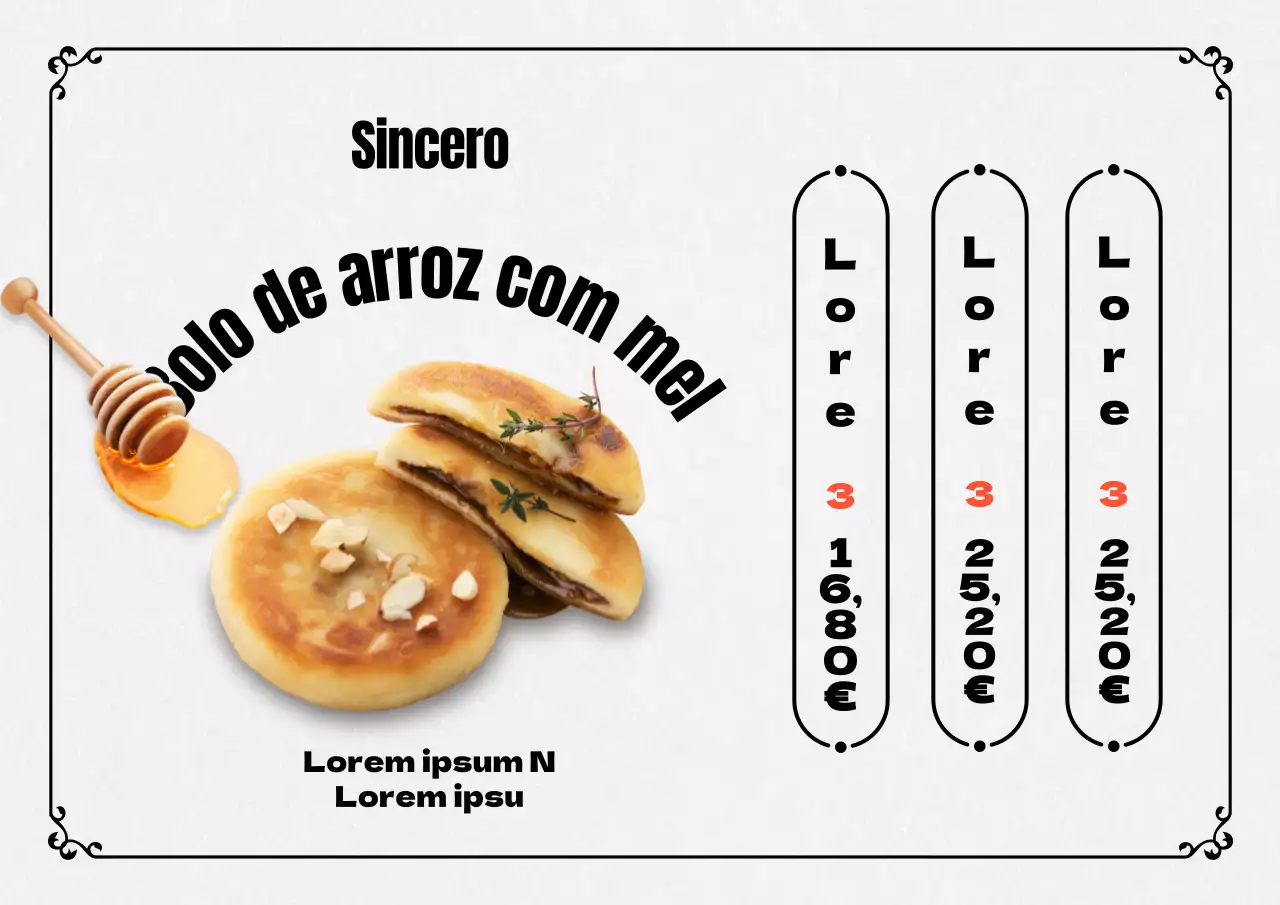 Cartaz simples vintage