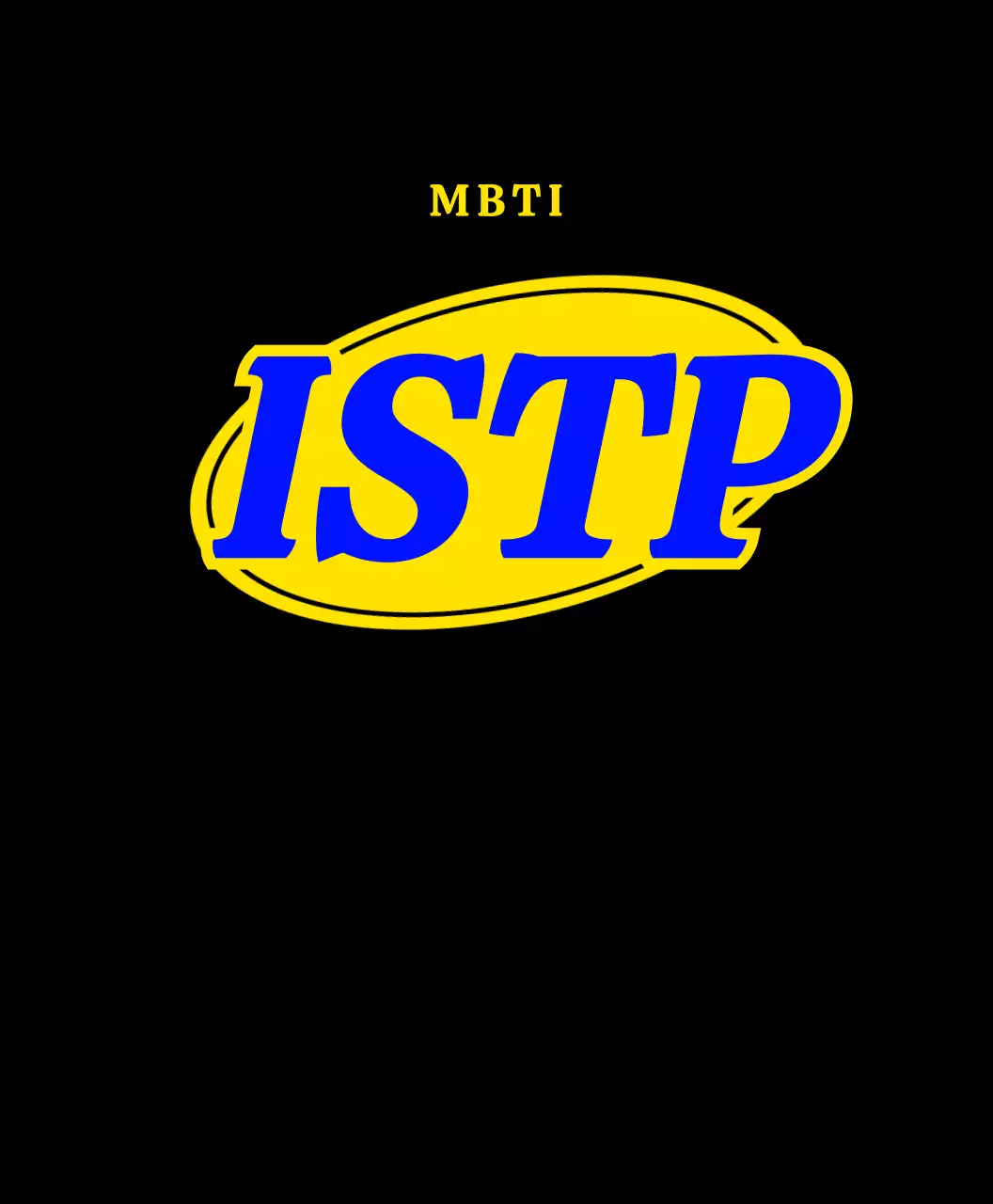 Frases de personalidade MBTI em cores diferentes