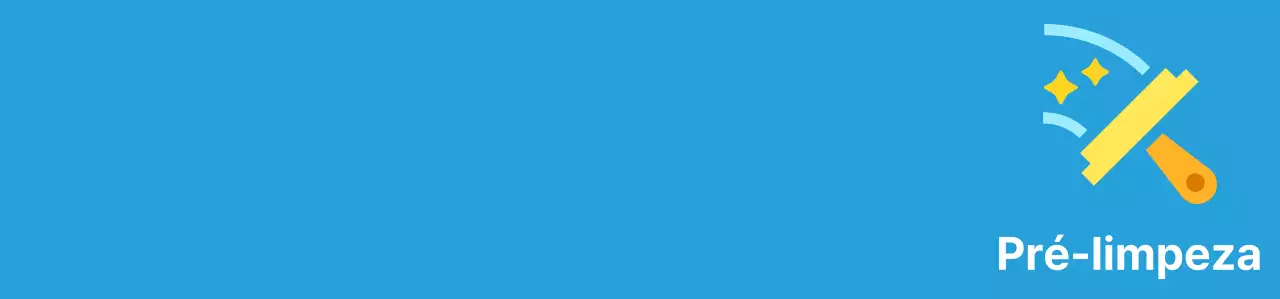 Colete de empregada de limpeza com uma ilustração gira em azul e amarelo