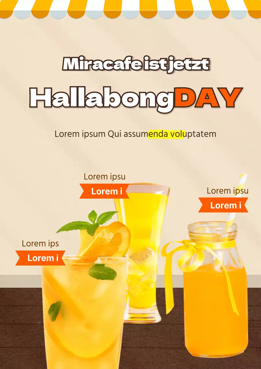 GelbHalla BongGetränkeDesign