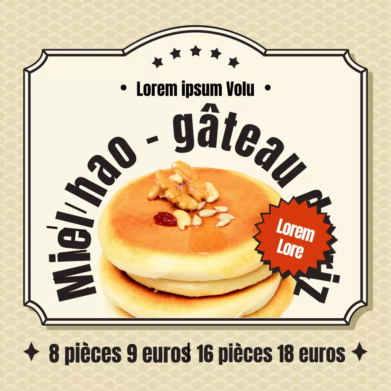 Hotpot d'hiver beige d'inspiration rétro