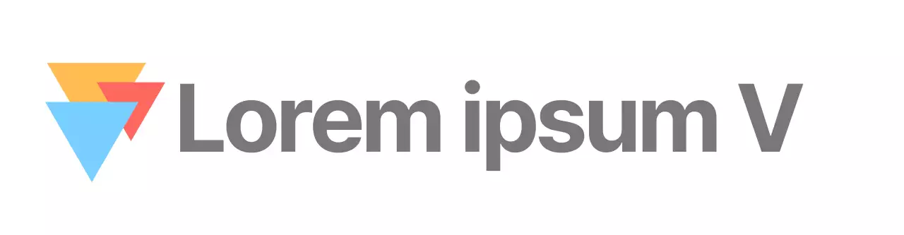 Logotipo de la Fundación de las Artes con símbolos sencillos en azul, rojo y amarillo