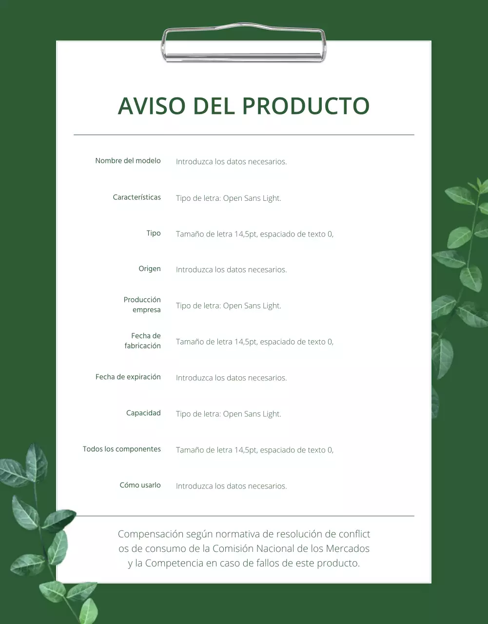 Vender productos desinfectantes ecológicos y naturales