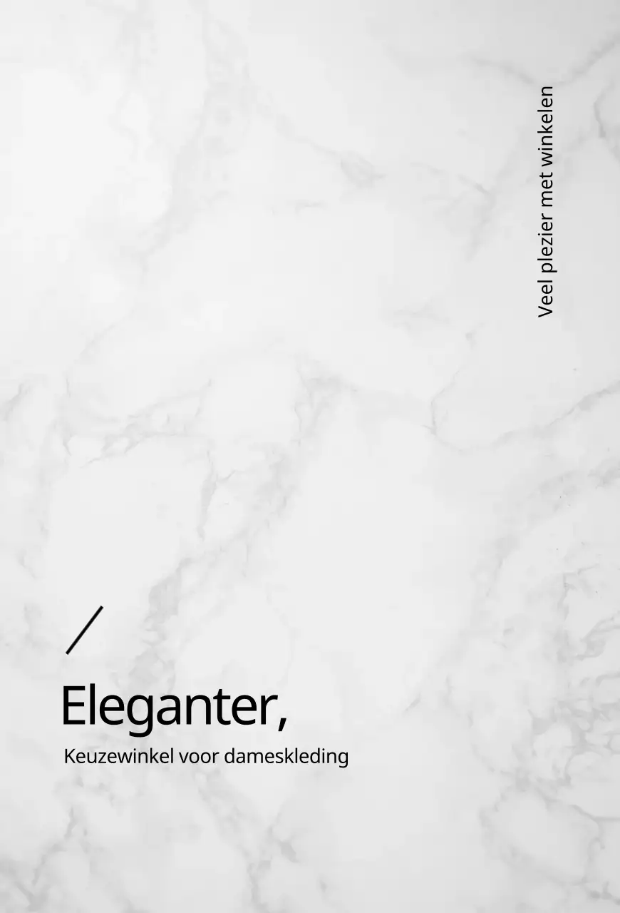 Ruilkaart winkelcentrum in marmertinten