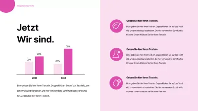 Rosa und fröhliche vertikale Kosmetik-Infografik