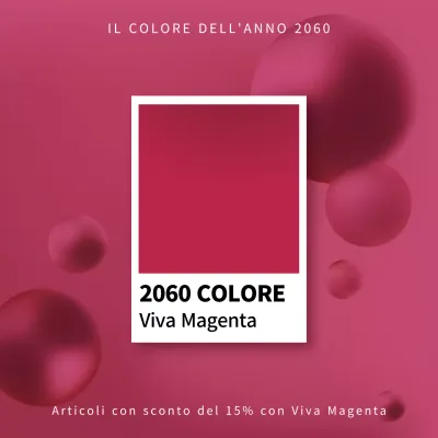 Rosa, grafica, promozione del colore dell'anno