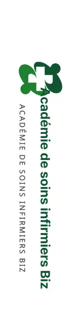 Pour une école d'infirmières avec un logo simple avec une croix verte