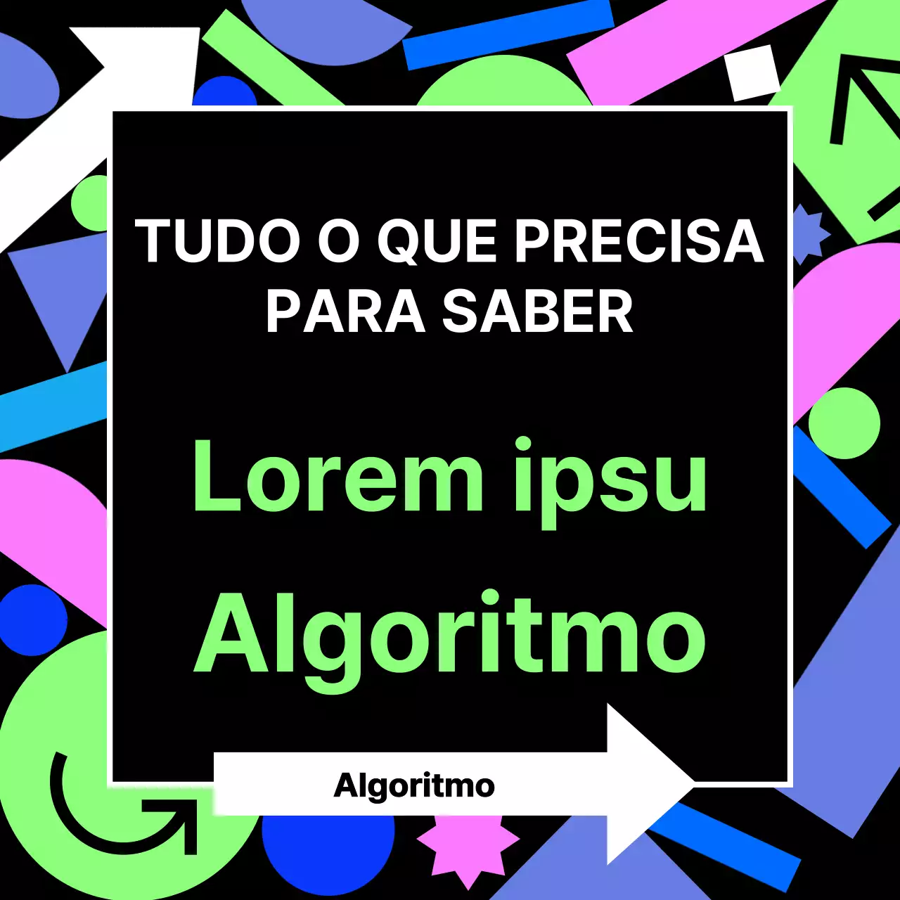 Sobre o algoritmo de recomendação para formas geométricas pretas e coloridas