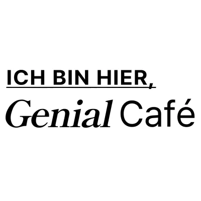 Einfache und saubere schwarze und weiße quadratische Rahmen und Text Kombination Stil für Café Förderung und Förderung