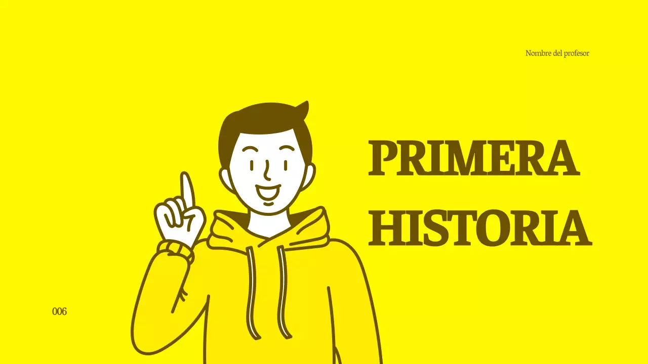 Tutorial de ilustración de personajes limpios en amarillo y marrón