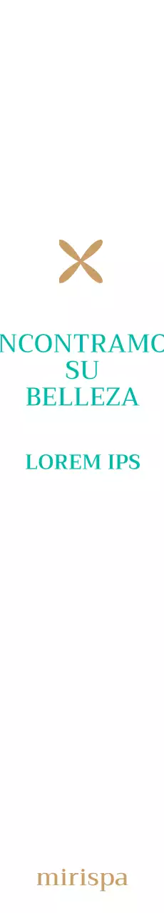 Logotipo sencillo y emotivo en tonos menta y marrón para promocionar y promocionar el salón de belleza