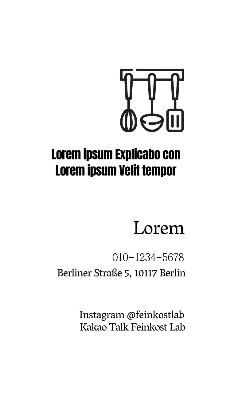 weiße Illustration einfache Restaurantbeilage