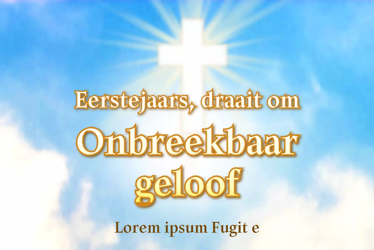 Aquarel lichtblauw theologie en clubwerving concept