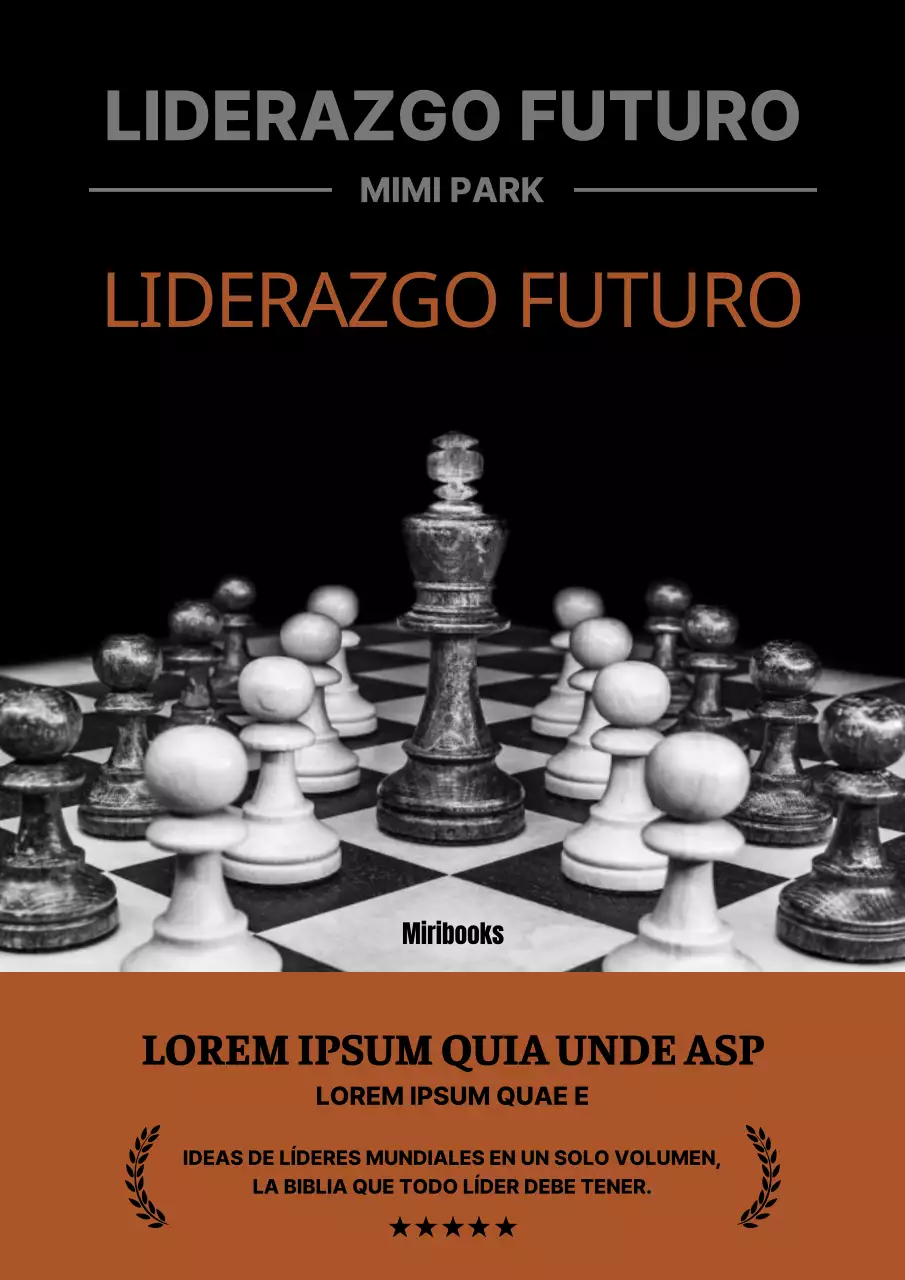El profesional del liderazgo negro y marrón