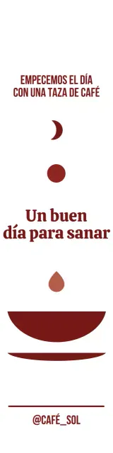 Limpio y simple luna y café estilo ilustración en marrón y blanco para la promoción de café y promoción