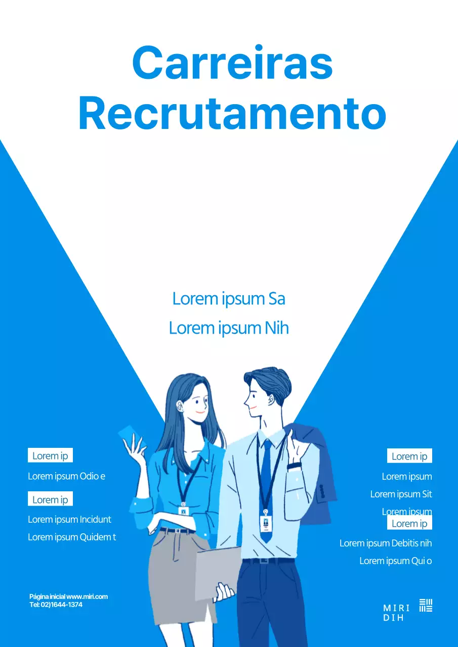 Cartazes de emprego